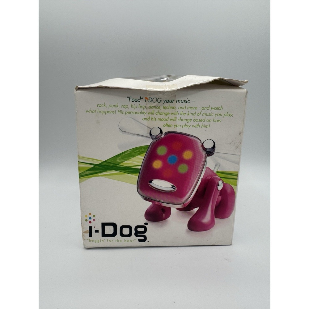 Hasbro i-Dog Pink Robotic Music Companion 2005 New In Box Sealed Vintage Toy - Picture 2 of 11